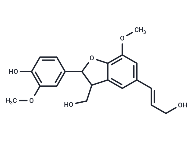 (E)-Dehydrodiconiferyl alcohol,(E)-Dehydrodiconiferyl alcohol