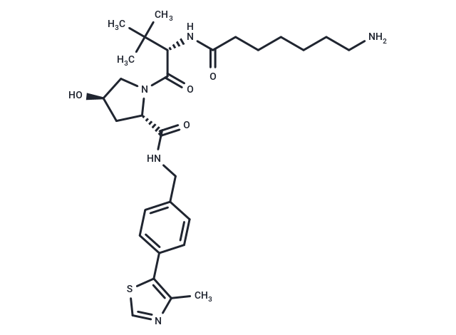 化合物 (S,R,S)-AHPC-C6-NH2,(S,R,S)-AHPC-C6-NH2