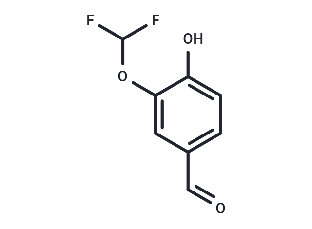 化合物 3-(Difluoromethoxy)-4-hydroxybenzaldehyde,3-(Difluoromethoxy)-4-hydroxybenzaldehyde