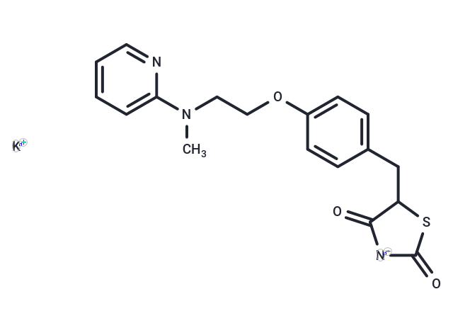 化合物 Rosiglitazone potassium,Rosiglitazone potassium