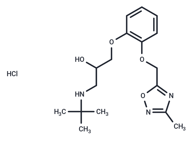 化合物 Proxodolol hydrochloride,Proxodolol hydrochloride