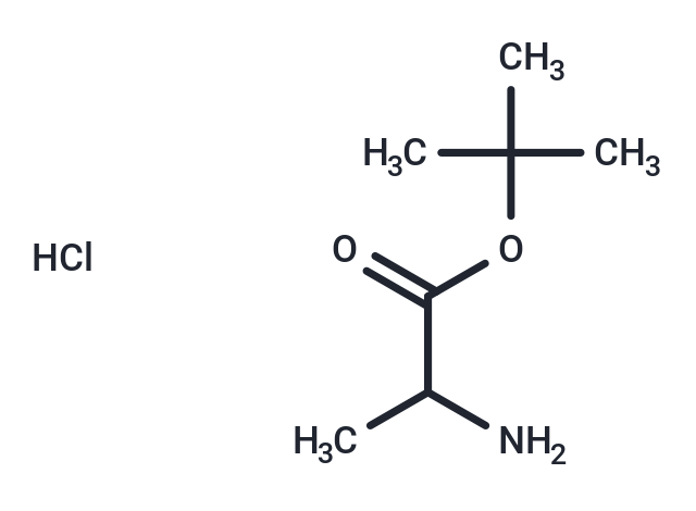 化合物 tert-Butyl 2-aminopropanoate hydrochloride,tert-Butyl 2-aminopropanoate hydrochloride