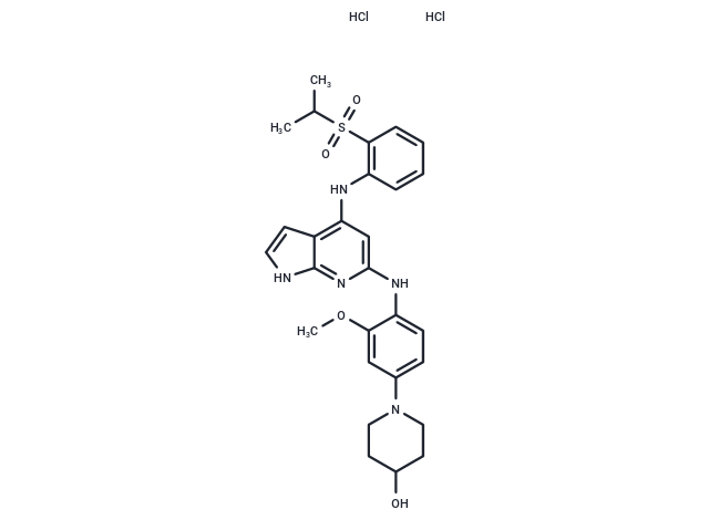 化合物 Mps1-IN-1 dihydrochloride,Mps1-IN-1 dihydrochloride