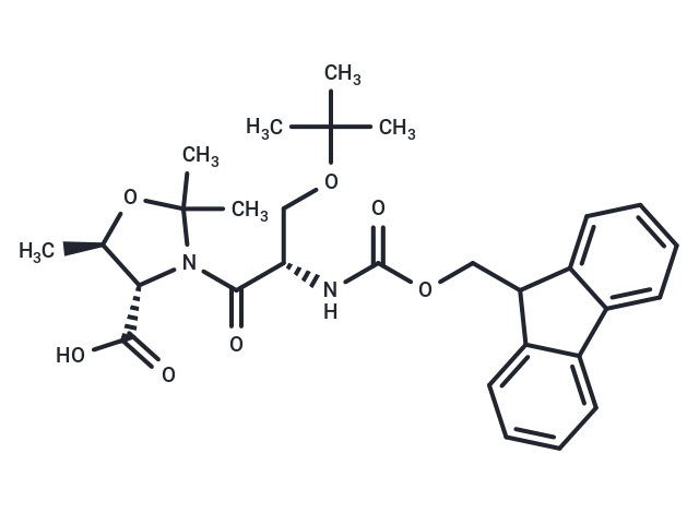 化合物 Fmoc-Ser(tBu)-Thr(psi(Me,Me)pro)-OH,Fmoc-Ser(tBu)-Thr(psi(Me,Me)pro)-OH