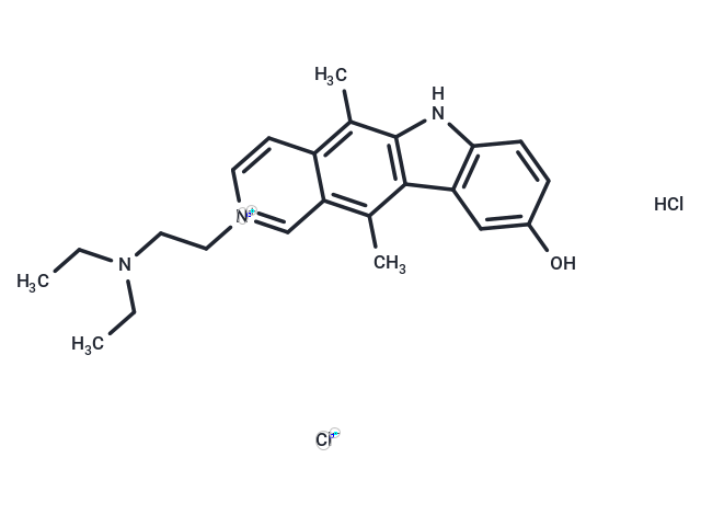 化合物 Datelliptium chloride hydrochloride,Datelliptium chloride hydrochloride