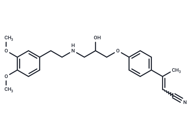 化合物 Pacrinolol,Pacrinolol