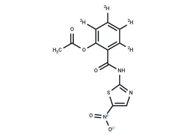 硝唑尼特 D4,Nitazoxanide-d4