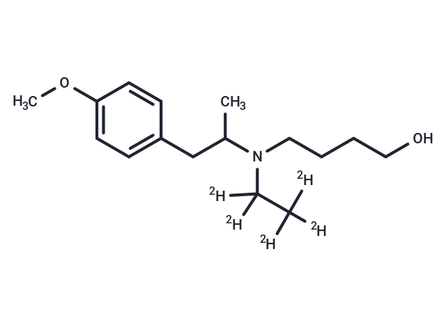 美貝維林醇 D5,Mebeverine alcohol D5