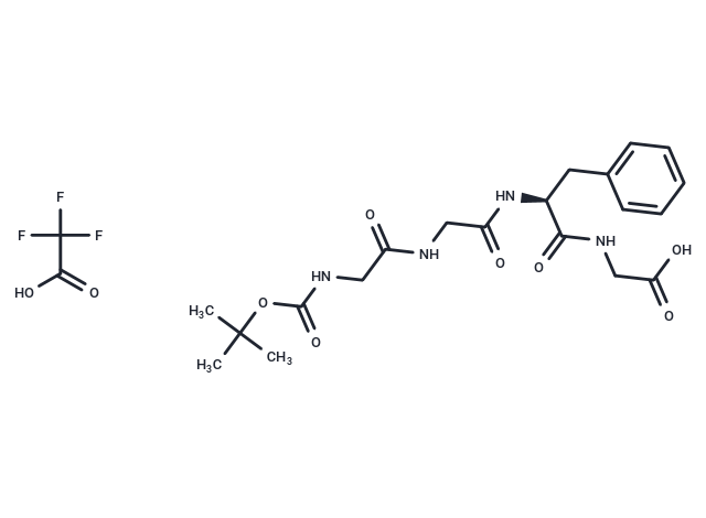 化合物 Boc-Gly-Gly-Phe-Gly-OH TFA,Boc-Gly-Gly-Phe-Gly-OH TFA
