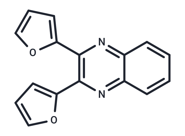 化合物 2,3-Di(furan-2-yl)quinoxaline,2,3-Di(furan-2-yl)quinoxaline