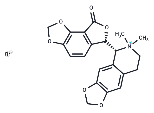 化合物 (-)-Bicuculline methobromide,(-)-Bicuculline methobromide