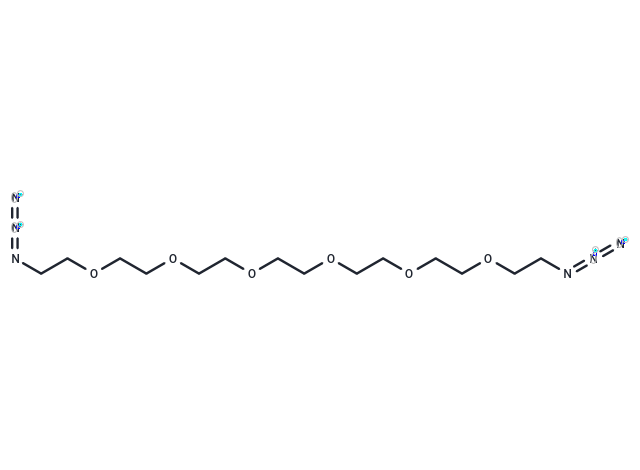 化合物 Azido-PEG6-azide,Azido-PEG6-azide