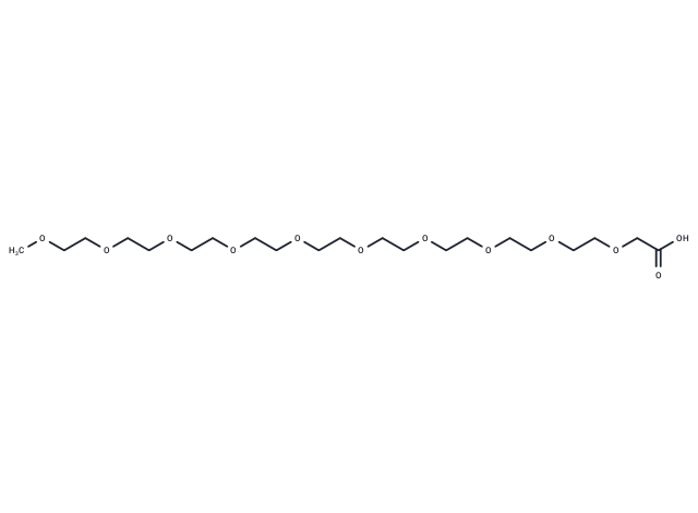 化合物m-PEG9-CH2COOH,m-PEG9-CH2COOH