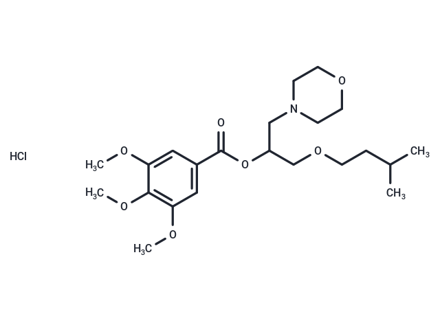 化合物 Amoproxan hydrochloride,Amoproxan hydrochloride