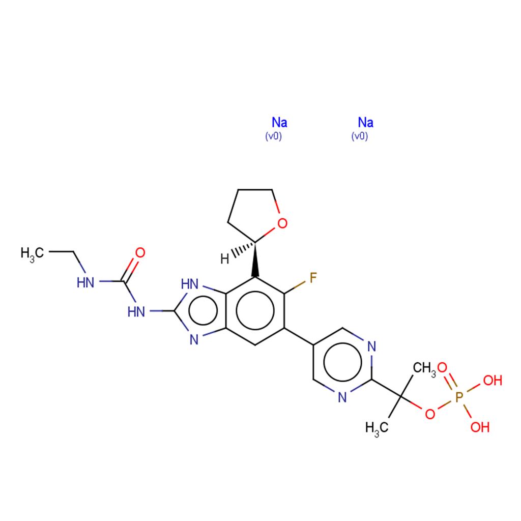 化合物 Fobrepodacin disodium,Fobrepodacin disodium