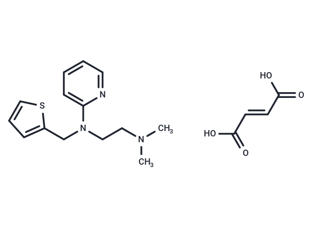 化合物 Methapyrilene fumarate,Methapyrilene fumarate