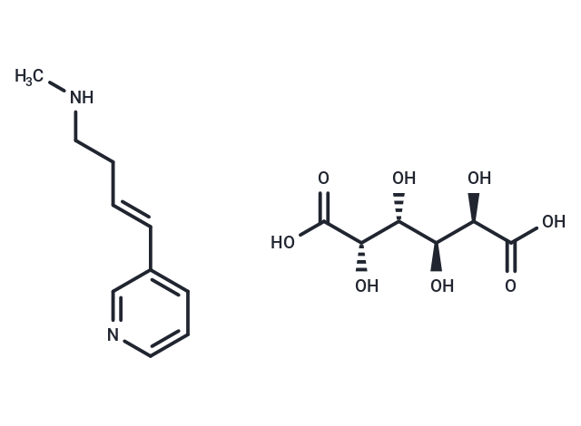 化合物 Rivanicline galactarate,Rivanicline galactarate