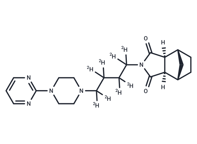 坦度螺酮-d8,Tandospirone-d8