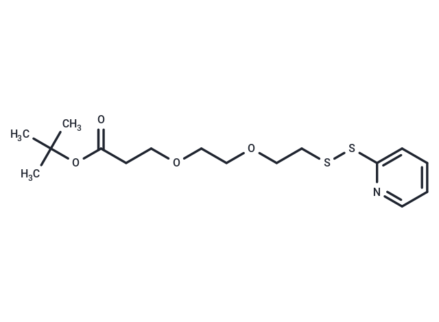 化合物 (2-Pyridyldithio)-PEG2-Boc,(2-Pyridyldithio)-PEG2-Boc