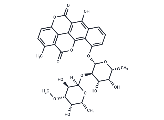 化合物 Chartreusin,Chartreusin