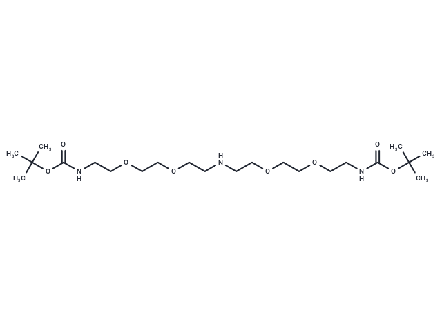 化合物 NH-bis(C2-PEG2-NH-Boc),NH-bis(C2-PEG2-NH-Boc)