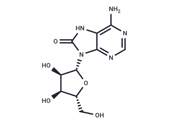 化合物 8-Hydroxyadenosine,8-Hydroxyadenosine