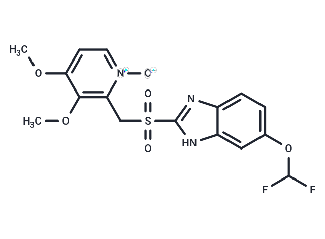 化合物 2-(((6-(Difluoromethoxy)-1H-benzo[d]imidazol-2-yl)sulfonyl)methyl)-3,4-dimethoxypyridine 1-oxide,2-(((6-(Difluoromethoxy)-1H-benzo[d]imidazol-2-yl)sulfonyl)methyl)-3,4-dimethoxypyridine 1-oxide