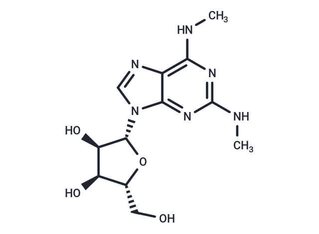 化合物 2-Methylamino-N6-methyladenosine,2-Methylamino-N6-methyladenosine