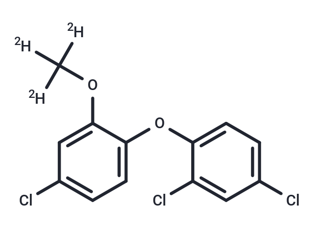 三氯生甲酯-d3,Triclosan methyl-d3 (methoxy-d3)