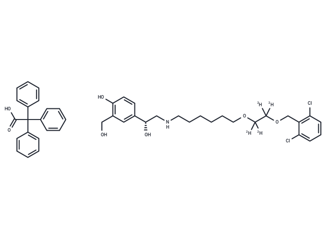 維蘭特羅-d4三苯乙酸鹽,Vilanterol-d4 Triphenylacetate