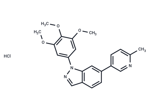 化合物 Tubulin polymerization-IN-56,Tubulin polymerization-IN-56