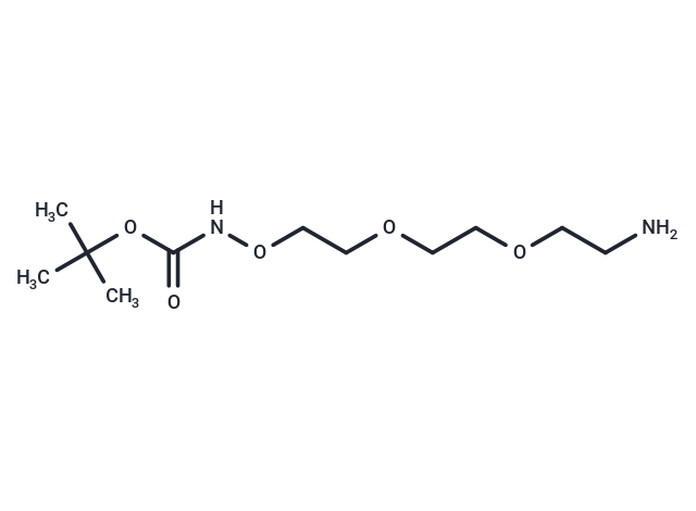 化合物 Boc-Aminooxy-PEG2-C2-amine,Boc-Aminooxy-PEG2-C2-amine