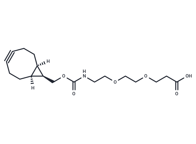 化合物 endo-BCN-PEG2-acid,endo-BCN-PEG2-acid