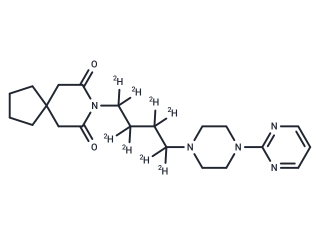 丁螺環(huán)酮-d8,Buspirone-d8