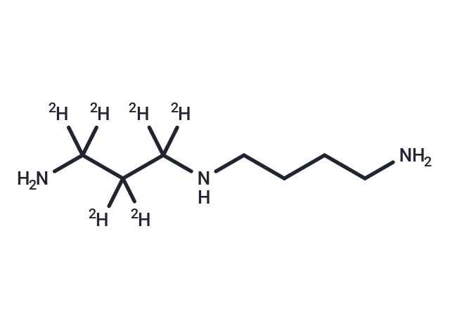 化合物 Spermidine-d6,Spermidine-d6