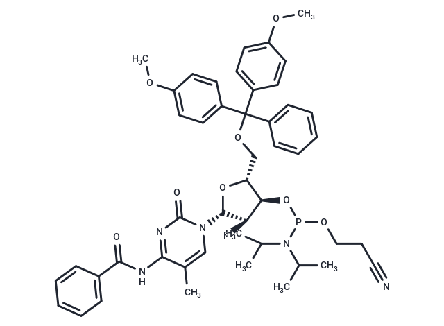 化合物 2’-Fluoro-5MeC ? (Bz)-3’-phosphoramidite,2’-Fluoro-5MeC ? (Bz)-3’-phosphoramidite