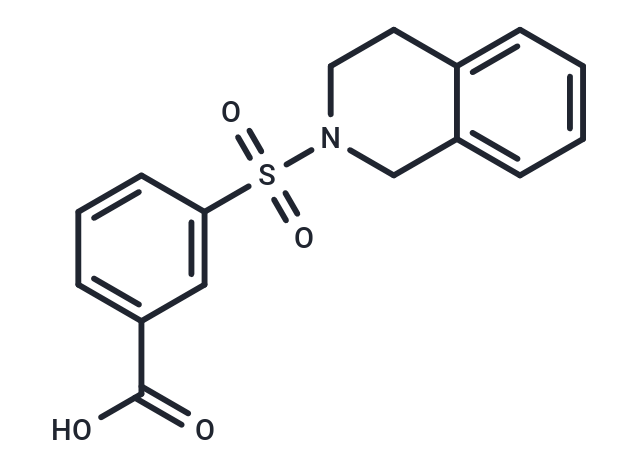 3-(3,4-二氫-1H-異喹啉-2-磺?；?-苯甲酸,AKR1C3-IN-1