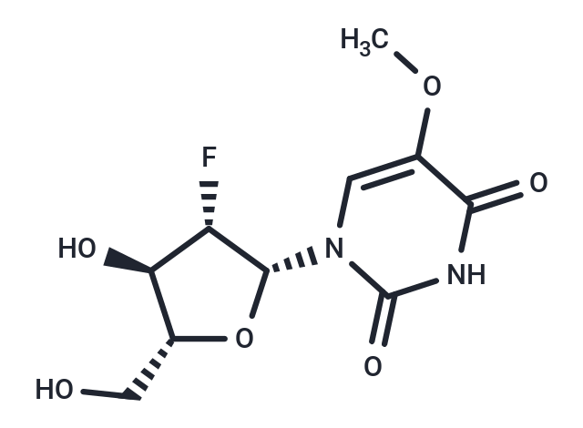 化合物 2’-Deoxy-2’-fluoro-5-methoxy-arabinouridine,2’-Deoxy-2’-fluoro-5-methoxy-arabinouridine