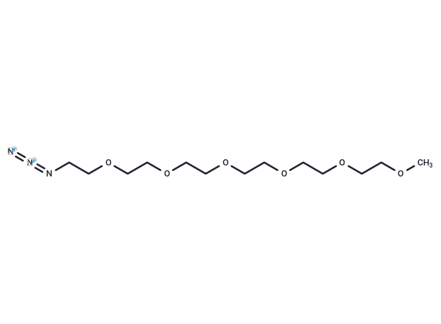 化合物 m-PEG6-azide,m-PEG6-azide