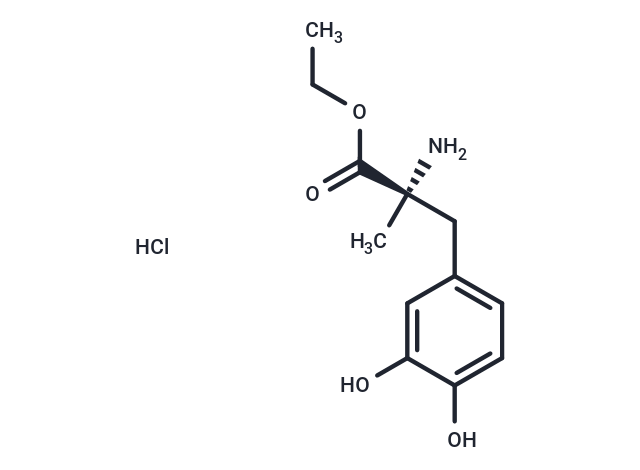 化合物 Methyldopate hydrochloride,Methyldopate hydrochloride