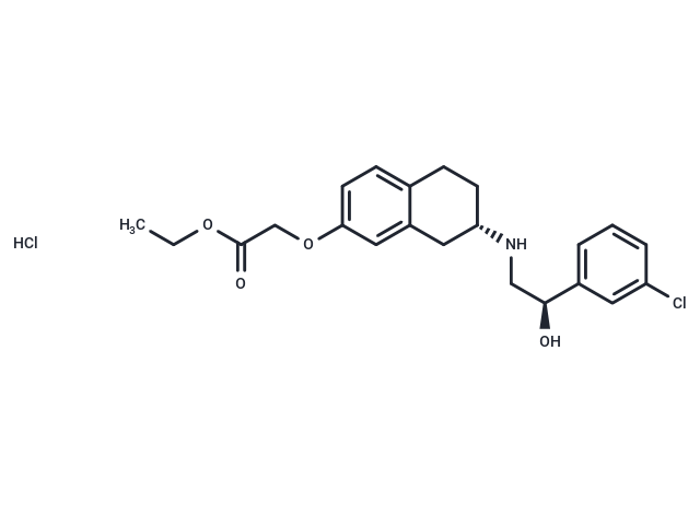 化合物 Amibegron hydrochloride,Amibegron hydrochloride