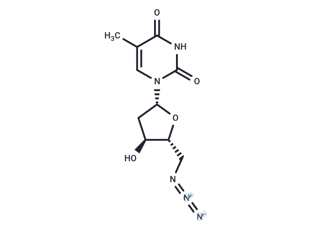 化合物 5’-Azido-5’-deoxythymidine,5’-Azido-5’-deoxythymidine