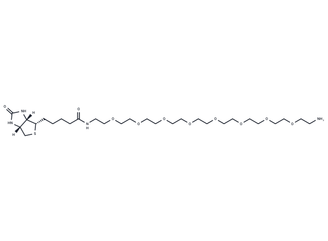 化合物 Biotin-PEG8-amine,Biotin-PEG8-amine