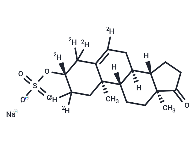 去氫表雄酮硫酸鈉鹽-d6,Dehydroepiandrosterone Sulfate Sodium Salt-d6