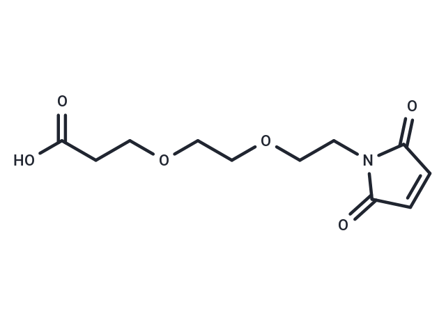 化合物 Mal-PEG2-acid,Mal-PEG2-acid