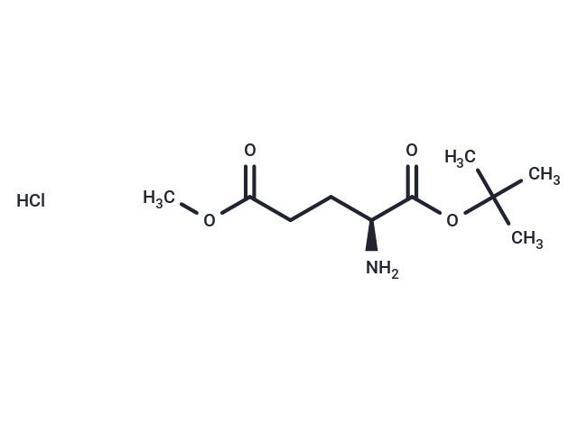 化合物 (S)-1-tert-Butyl 5-methyl 2-aminopentanedioate hydrochloride,(S)-1-tert-Butyl 5-methyl 2-aminopentanedioate hydrochloride