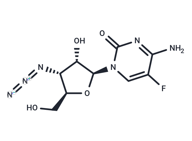 化合物 3’-Azido-3’-deoxy-5-fluoro-beta-L-cytidine,3’-Azido-3’-deoxy-5-fluoro-beta-L-cytidine