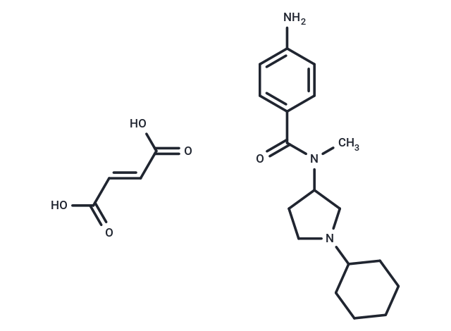 化合物 AHR-5645B fumarate,AHR-5645B fumarate