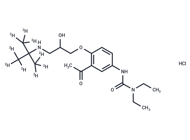 鹽酸塞利洛爾-d9,Celiprolol-d9 Hydrochloride