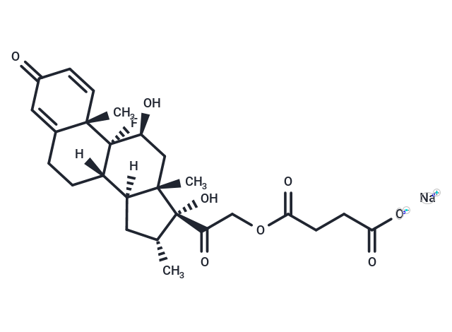 化合物 Dexamethasone sodium succinate,Dexamethasone sodium succinate